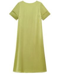 Maliparmi - Kleedjes ,Groen ,Shiny Cady Jurk - Lyst
