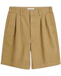 sunflower - Plissierte shorts in khaki - Lyst