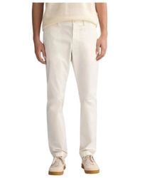 GANT - Straight Fit Jeans - Lyst
