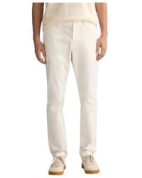 GANT - Straight Fit Jeans - Lyst