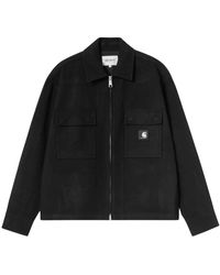 Carhartt - Jassen ,Zwart ,Wol Atoka Shirt Jacket - Lyst