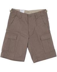 Carhartt - Cargo shorts mit taschen und verstellbarer taille - Lyst