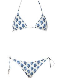 Mc2 Saint Barth - Leah dreieck bikini top - Lyst