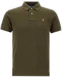 Ralph Lauren - Klassisches grünes polo shirt - Lyst