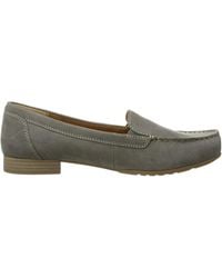 Gabor - Fumo graues wildleder mokassin - Lyst