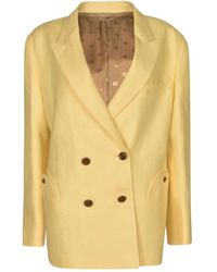 Blazé Milano - Jassen ,Geel ,Witte Jassen Voor Een Stijlvolle Look - Lyst