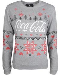 SUGARBIRD Coca-cola sweatshirt - Gris