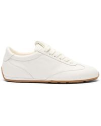 Stuart Weitzman - Schoenen ,Wit ,Leer Colton Sleek Sneaker - Lyst