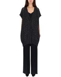 Herno - Lange Mouwloze Vest - Lyst