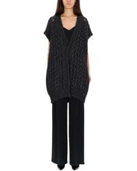 Herno - Lange Mouwloze Vest - Lyst