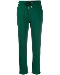 Tommy Hilfiger - Broeken ,Groen ,Katoen Groene Joggingbroek Regular Fit - Lyst