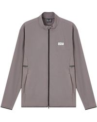 EA7 - Fitness ,Grijs ,Training Jacket - Lyst
