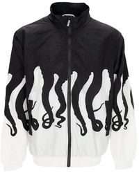 Octopus - Jassen ,Veelkleurig ,Polyester Trainingsjack Wit/Zwart - Lyst