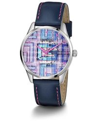 Guess - Stilvolle quarzuhr grau - Lyst