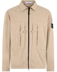 Stone Island - Light Jackets - Lyst