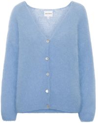 American Dreams - Truien & Vesten ,Blauw ,Wol Cornelia Cardigan - Lyst