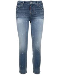 DSquared² - Cropped Jeans - Lyst