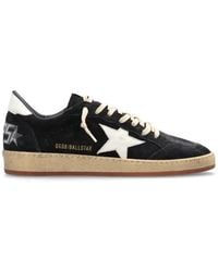 Golden Goose - Ball Star Leather Sneakers - Lyst