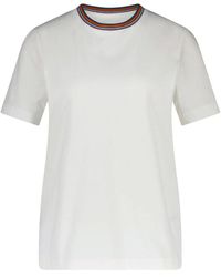 PS by Paul Smith - Camiseta a rayas con logo - Lyst