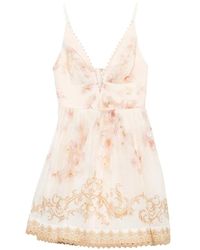 Zimmermann - Short Dresses - Lyst
