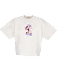 Obey - Mini Puppy Custom Crop Tee - Lyst
