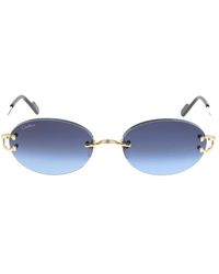 Cartier - Stylische Sonnenbrille Für Modischen Look - Lyst