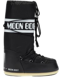 Moon Boot - Schoenen ,Zwart ,Leer Icon Boot - Lyst