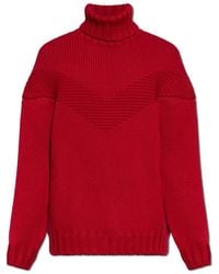 DSquared² - Truien & Vesten ,Rood ,Wol The Wool Turtleneck - Lyst