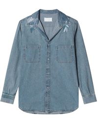 Maison Margiela - Denim Button-Down Overhemd - Lyst