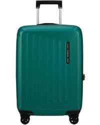 Samsonite - Modernes quadratisches design trolley mit usb - Lyst