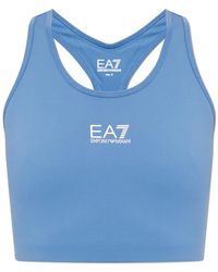 EA7 - Sleeveless Training Tops - Lyst