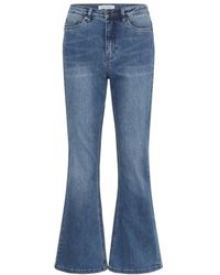 Kaffe - Flare Jeans - Lyst