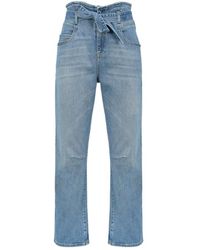 Pinko Jeans carrot-fit con cintura art. 1j10r0y78nf 15 - Azul