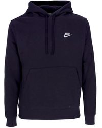 Nike - Fleece-Hoodie Mit Kordelzug - Lyst