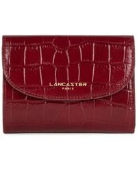 Lancaster - Exotische Croco Geldbörse & Kartenhalter - Lyst