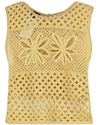 Pinko - Sleeveless Tops - Lyst