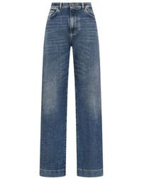 Seventy - Wide Jeans - Lyst