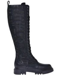 baldinini combat boots