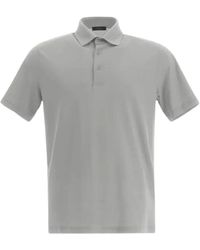 Herno - Herren Crepe Polo Shirt - Jpl00115U 52005 - Lyst