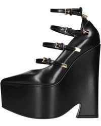 Versace - Tempest Platform Pumps - Lyst