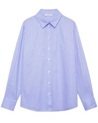 Anine Bing - Overhemden ,Blauw ,Katoen Essie Shirt - Lyst