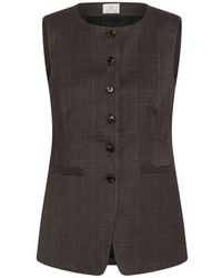 Kaffe - Vests - Lyst