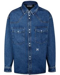 Palm Angels - Chemise en jean - Lyst