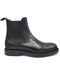 Green George - Schwarze Leder-Beatles-Schuhe - Lyst