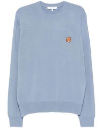 Maison Kitsuné - Round-Neck Knitwear - Lyst