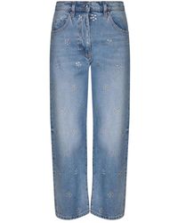 MSGM - Jeans > straight jeans - Lyst