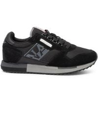 Napapijri - Schwarzer Leder/Polyester Virtus Sneaker - Lyst