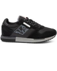 Napapijri - Schwarzer Leder/Polyester Virtus Sneaker - Lyst