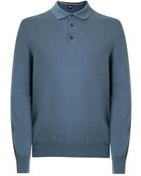 BOSS - Round-Neck Knitwear - Lyst