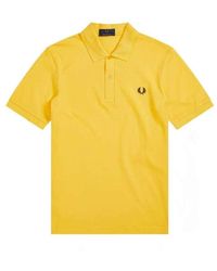 Fred Perry Polo's - - Heren - Geel